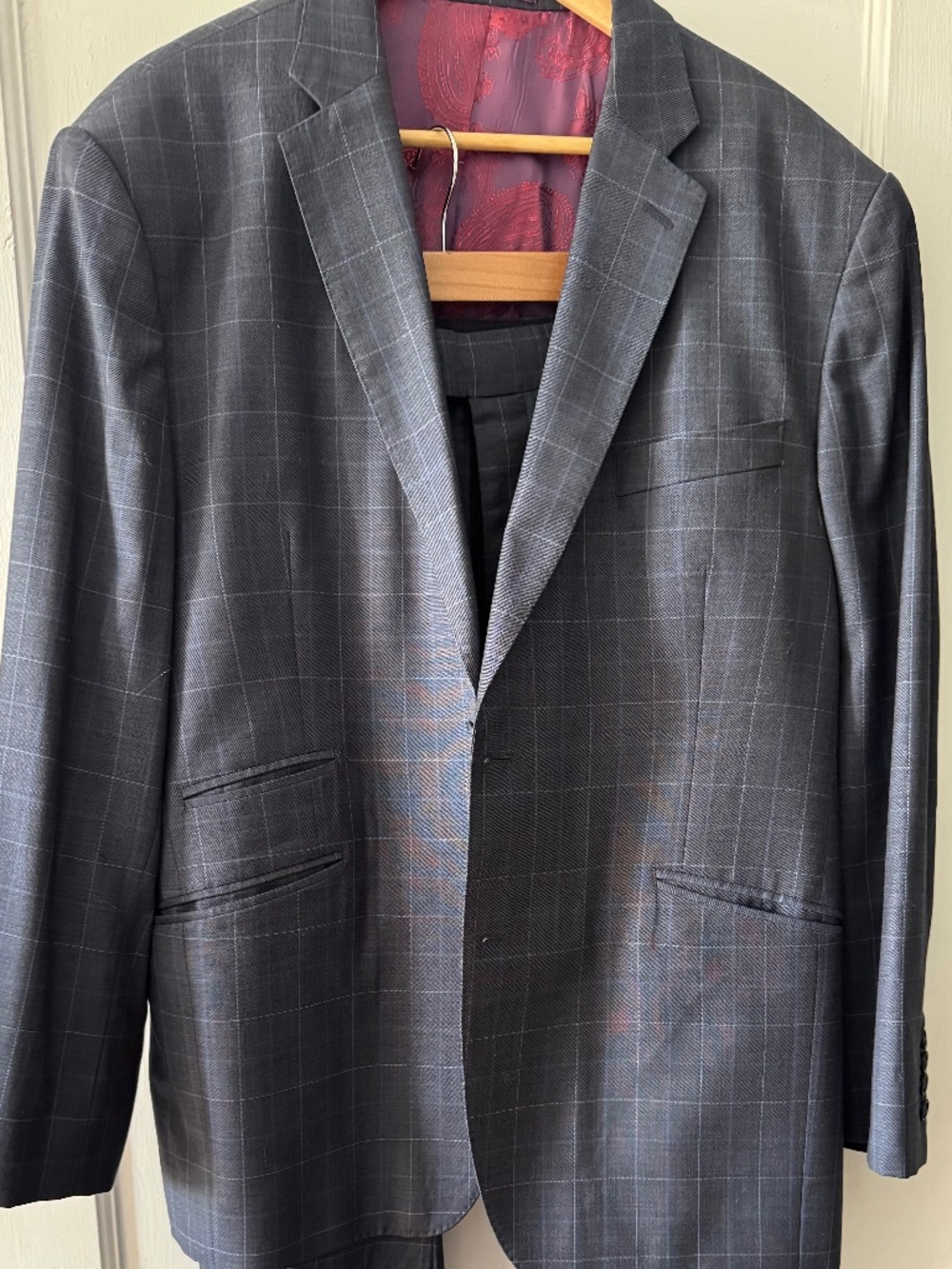 Vintage Bespoke Hong Kong Tailored Suit